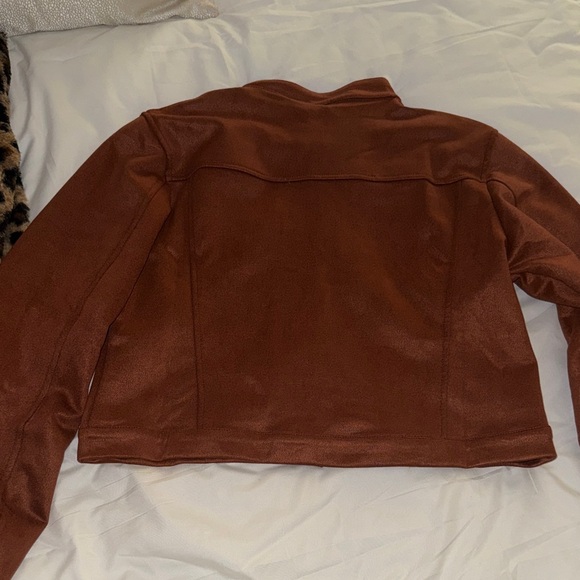 Brown Button-Up Jacket - Picture 4 of 4